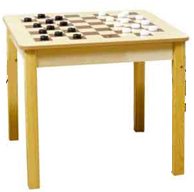 Стол Шахматный, размер 700*700*580 мм