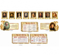 Комплект стендов "Русский язык и литература"