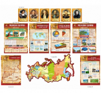 Комплект стендов для кабинета географии